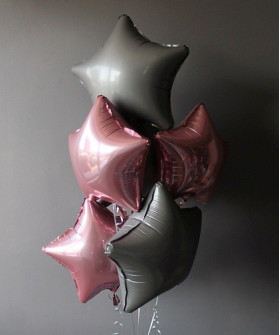 "Пять звёзд" набор воздушных шаров №23