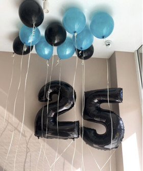 "Черничный пирог" набор воздушных шаров №11