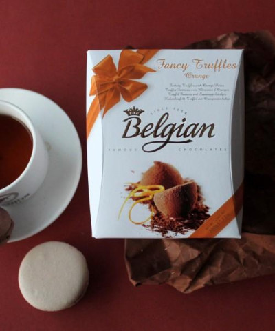 Трюфели с кусочками апельсинов "The Belgian" 200 гр 