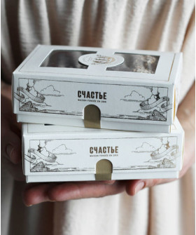 "Счастье" набор трюфелей от "Фабрики счастье", 6 шт., 90гр