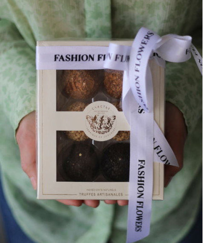 "Счастье" набор гранд трюфелей от "Фабрики счастье", 6 шт.