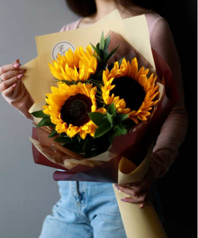 Солнечные подсолнухи 3шт. №2110