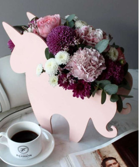 Единорог цветочный №6245