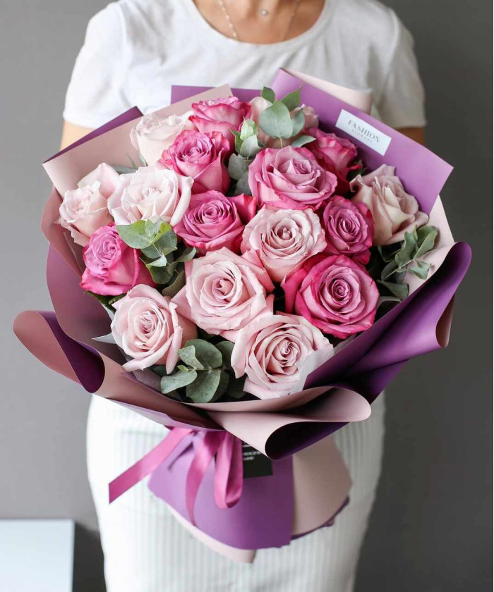17 лиловых роз Файт и Мудиблюз №3233