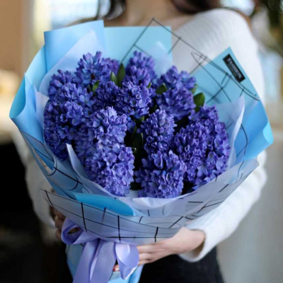 Уход за букетом из гиацинтов