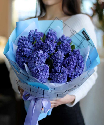 19 гиацинтов Дельф блю №1005