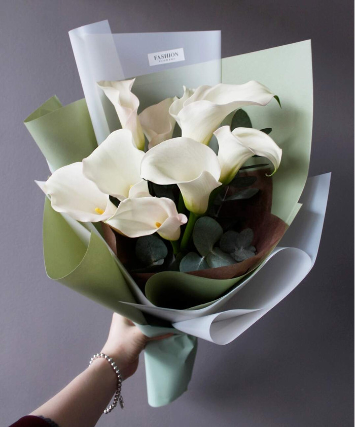 Каллы 9 шт. №2513