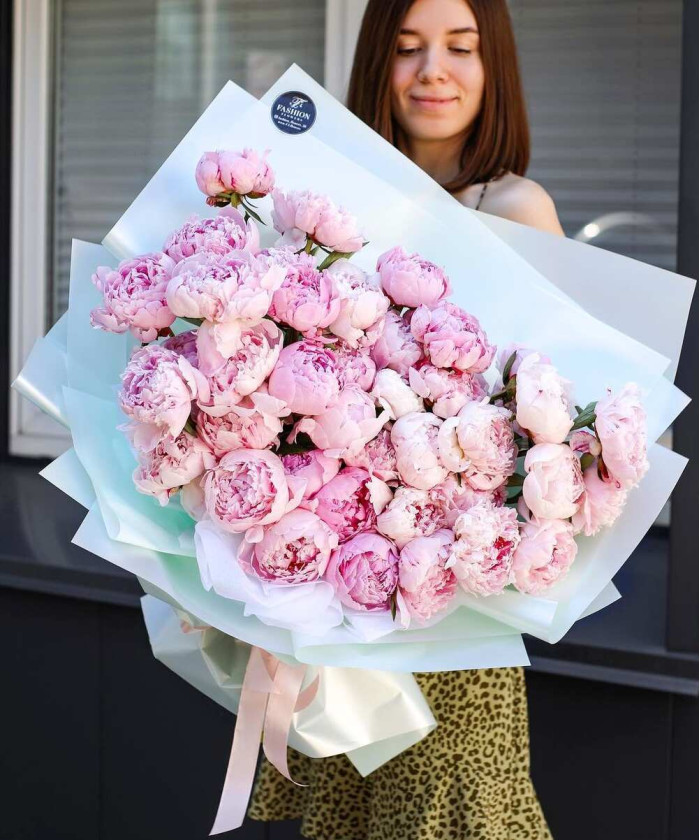 41 розовый пион Сара Бернар №4633