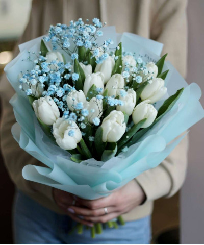 "Лазурное небо" букет №2682