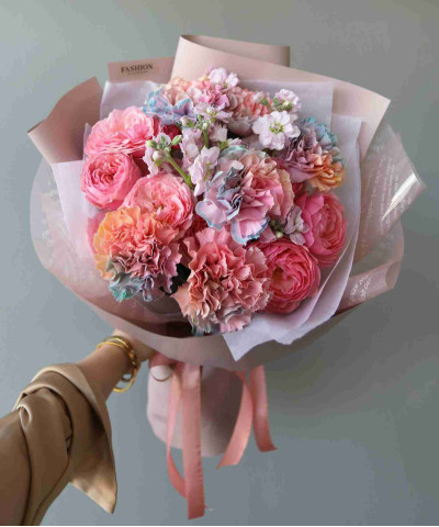 "Строберри" букет №5673