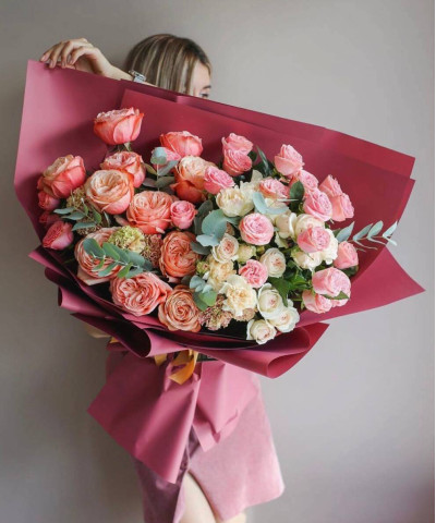 Букет "Винтажная сказка" №2681