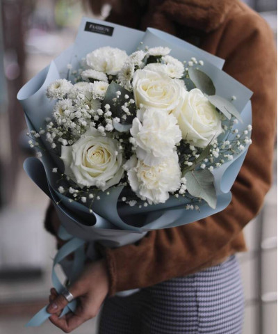 Букет "Венское кружево" №3454