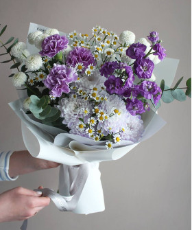 "Аметистовая фантазия" букет №2848