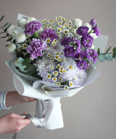 "Аметистовая фантазия" букет №2848