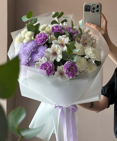 "Лавандовые мечты" букет №4560