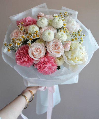 "Нежность рядом" букет №5655