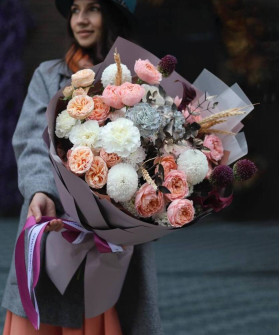 Букет "Маджента" №2742