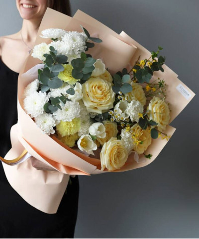 "Цветущий сад" букет №6521