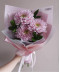 3 розовые хризантемы Россано №2764