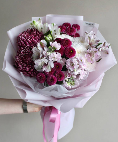 "Слива" букет №5786