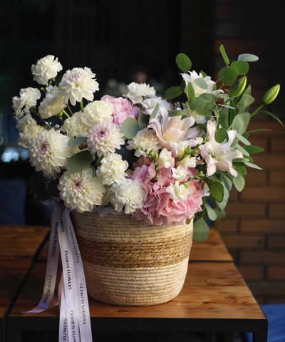 Авторская сезонная корзина "Восхищение" №3424