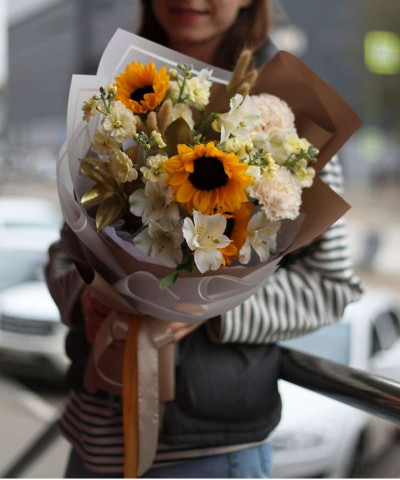 "Вейси" букет №6342