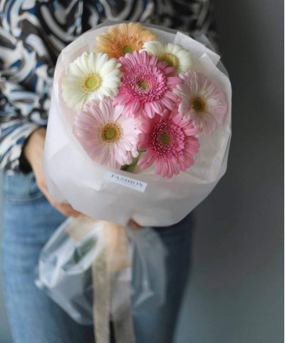 7 гермини пастель микс №4125