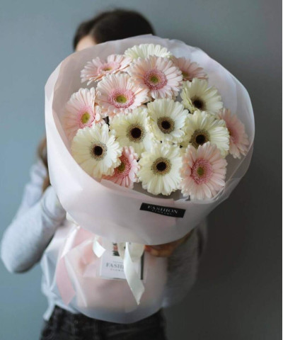 15 гермини в нежных оттенках №6107