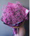 19 веток розовой гипсофилы в букете "Пленительная красота" №6477