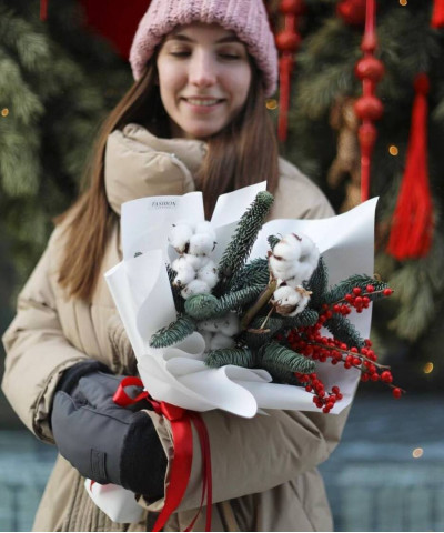 "Айси" зимний букет №3110