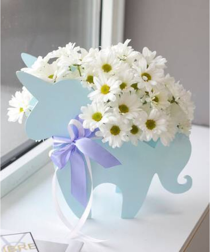 Единорог цветочный №6310