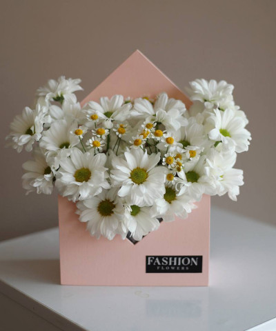 "Для тебя" цветочный конверт №5357