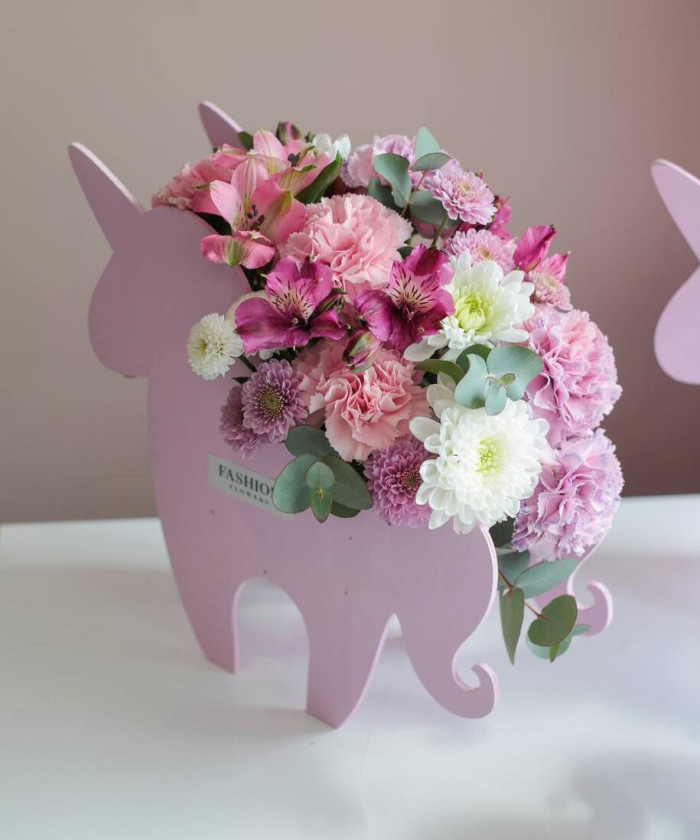 Единорог цветочный №6274