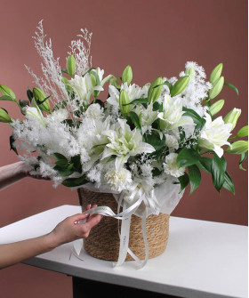 "Брайт" авторская корзина №3751