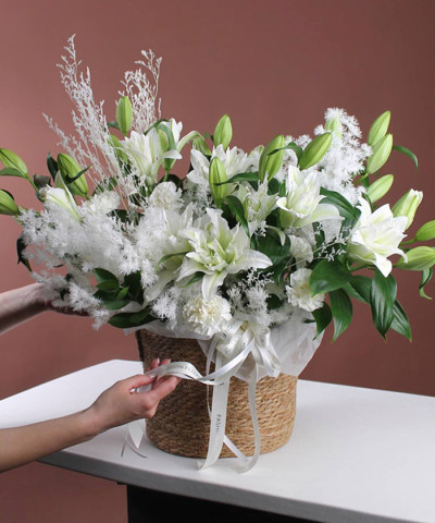 "Брайт" авторская корзина №3751