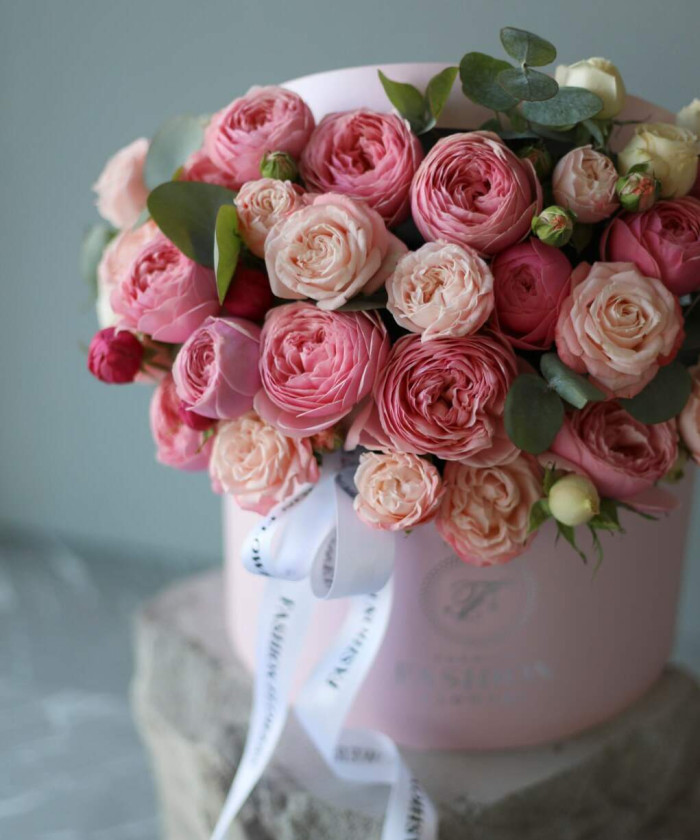 Кустовые розы 