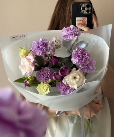 "Лавандовый мёд" сборный букет №5696