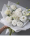 7 белой эустомы в букете "Саяна" №2846