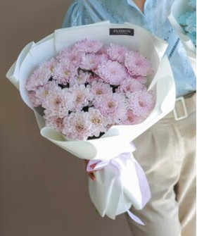 5 акварельных хризантем Алтай №2245