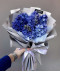 7 гиацинтов Дельф Блю в букете "Небо" №2308