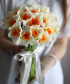 25 бело-оранжевых нарциссов Иоганн Штраус №5224