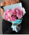11 розовых пионов Сара Бернар №2853