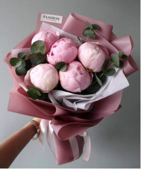 Нежные пионы №2941