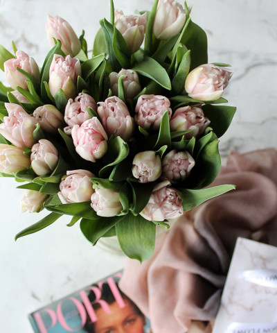 Тюльпаны Дример, розовые