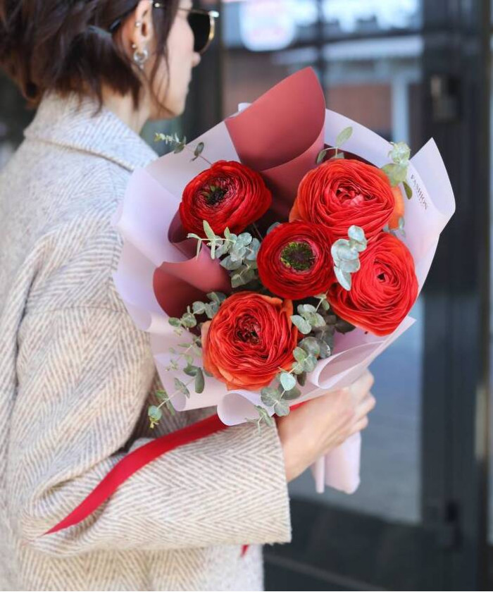 5 терракотовых итальянских ранункулюсов Франголино №5609