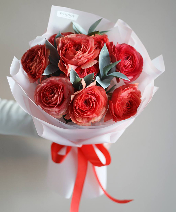 9 ранункулюсов Франголино №6752