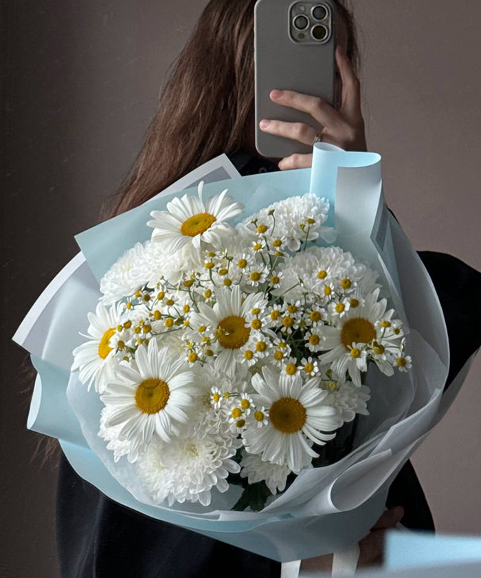 Ромашки в букете 