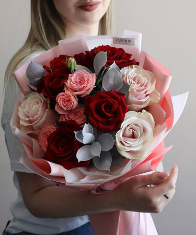 "Всё о любви" букет №6589