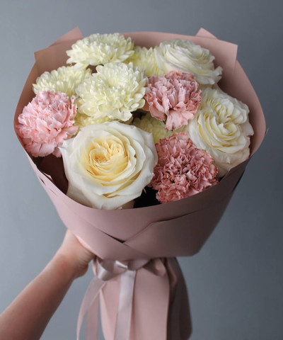 "Кремовый хит" букет №4786