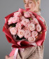 5 розовых кустовых роз Мадам Бомбастик №6528